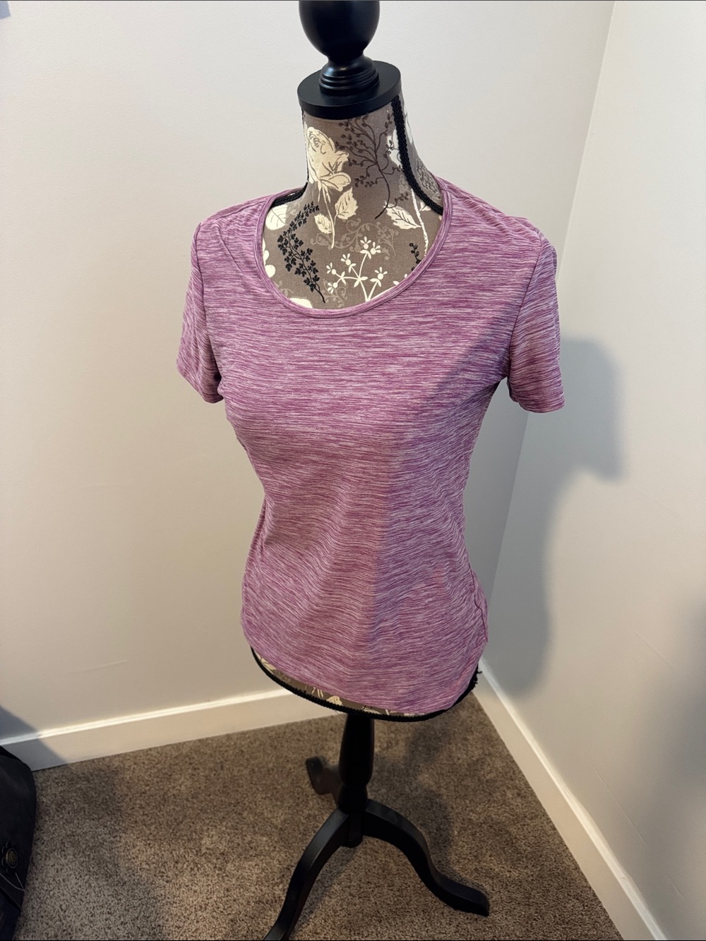 32 Degrees Heathered Mauve Short Sleeve Tee